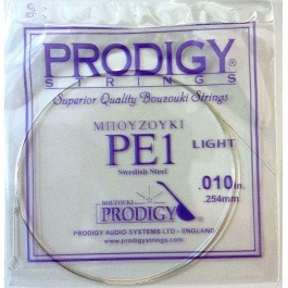 Prodigy Bouzouki Plain Steel RE1 Light .010