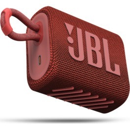 JBL Go 3 Αδιάβροχο Ηχείο Bluetooth 4.2W με 5 ώρες Λειτουργίας Red