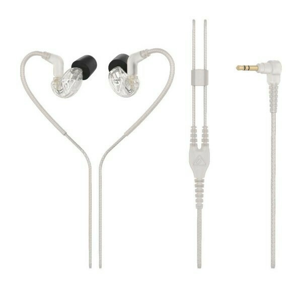 Behringer Ακουστικά Ψείρες In Ear SD251-CL Διάφανα / Λευκά