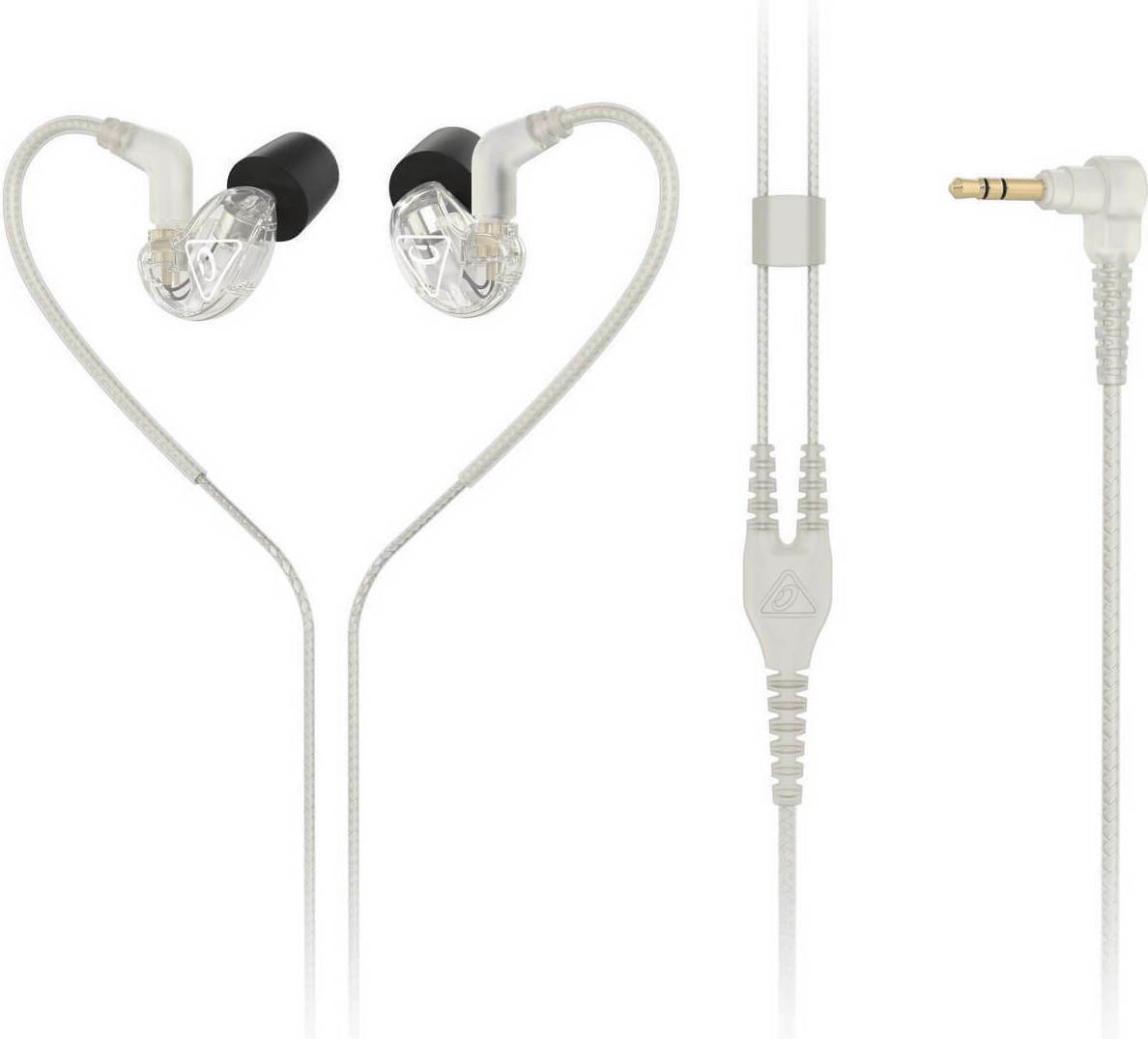 Behringer Ακουστικά Ψείρες In Ear SD251-CL Διάφανα / Λευκά