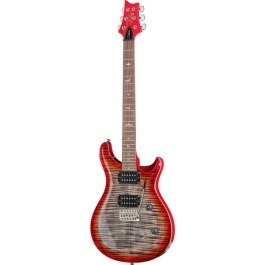 PRS SE Custom 24 Charcoal Cherry Burst