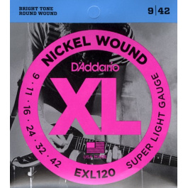 Daddario EXL-120 Χορδές Ηλεκτρικής Κιθάρας