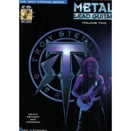ΒΙΒΛΙΟ TROY STETINA METAL LEAD GUITAR VOLUME 2 & CD