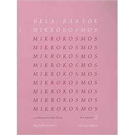 Mikrokosmos Volume 3 : Piano Solo