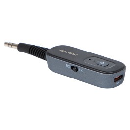 BLOW 74-196 Bluetooth Transmiter Πομπός – Δέκτης, Με Επιλογή, AUX IN/ OUT Και Σύνδεση Jack 3.5mm
