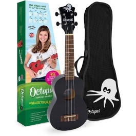 Octopus UK205 soprano ukulele BK