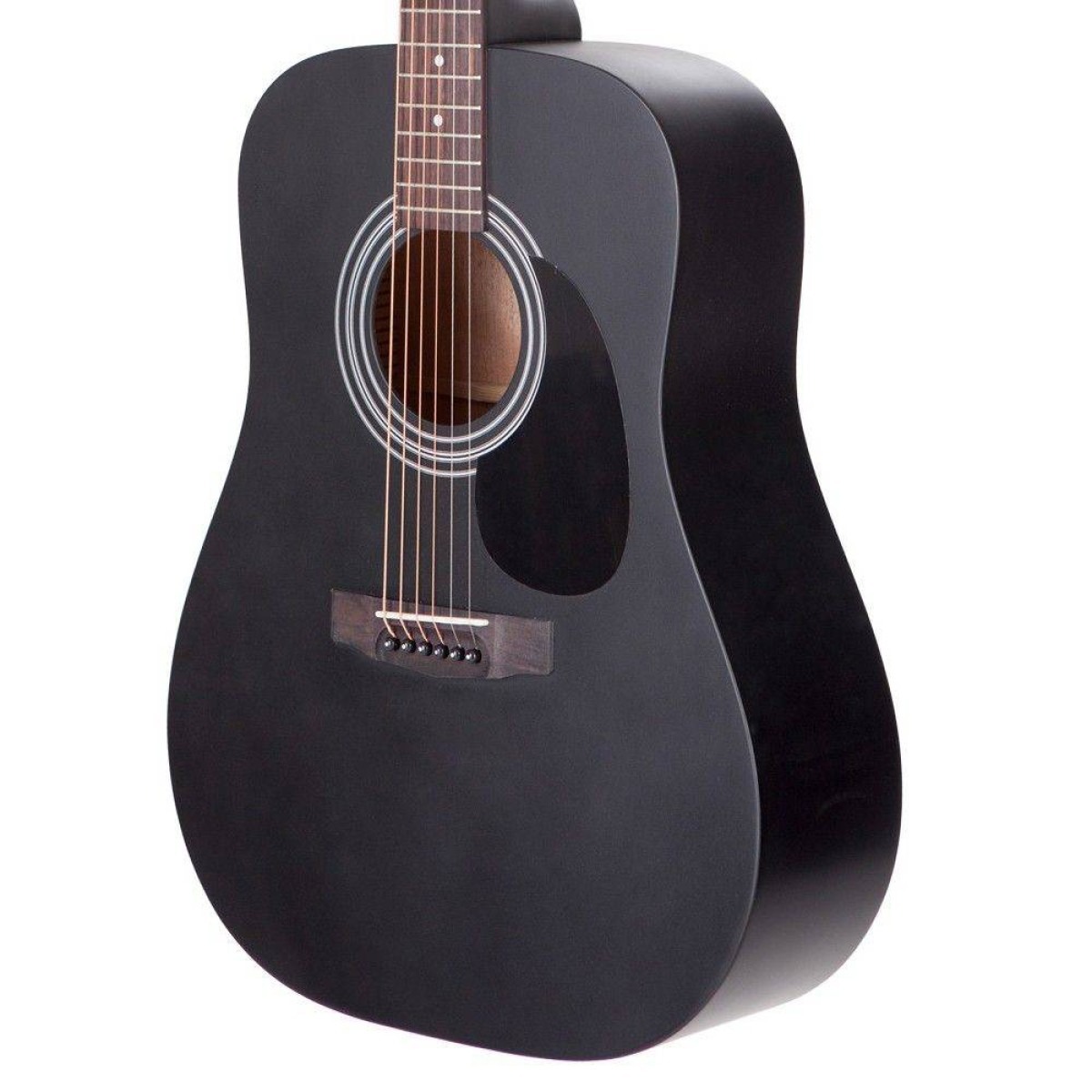 CORT ΑΚΟΥΣΤΙΚΗ ΚΙΘΑΡΑ AD810 DREADNOUGHT BLACK SATIN - Image 2