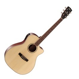 CORT ΗΛΕΚΤΡΑΚΟΥΣΤΙΚΗ ΚΙΘΑΡΑ GA SERIES GA-MEDX OP NAT WITH BAG