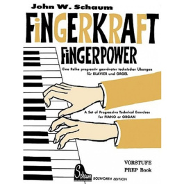 Schaum – Fingerpower, Primer Βιβλίο με σταδιακές τεχνικές ασκήσεις για πιάνο η όργανο