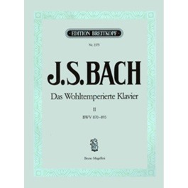 BACH J.S. Das Wohltemperierte No.2 / Εκδόσεις Breitkopf