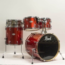 Pearl Vision SST 12/13/16/22/14 Metallic Orange Drum Set μεταχειρισμενο