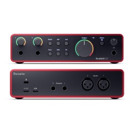 FOCUSRITE SCARLETT 2I2 4TH GEN ΚΑΡΤΑ ΗΧΟΥ USB 2IN/2OUT