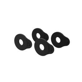 D’Addario Flex Lock Strap Block, 4-Pk Black