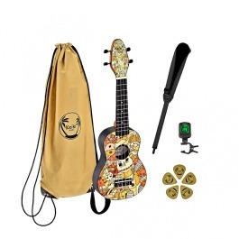 ORTEGA K2-VP Keiki Soprano Ukulele Πακέτο