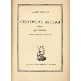 Mauro Giuliani – Centoventi Arpeggi dall’ op. 1 per chitarra