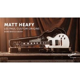 Epiphone Matt Heafy LP Custom OriginsBW -personal collection little used includes case Μεταχειρισμενη προσωπικη κιθαρα