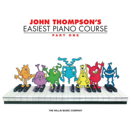 John Thompson-Easiest Piano Course 1o τεύχος Αγγλική Έκδοση